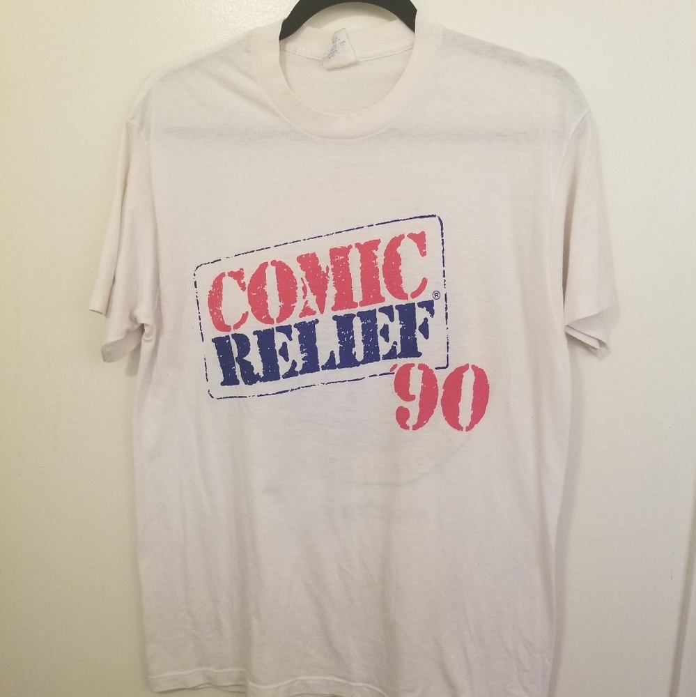 Vintage 90s Comic Relief Benefit T Shirt